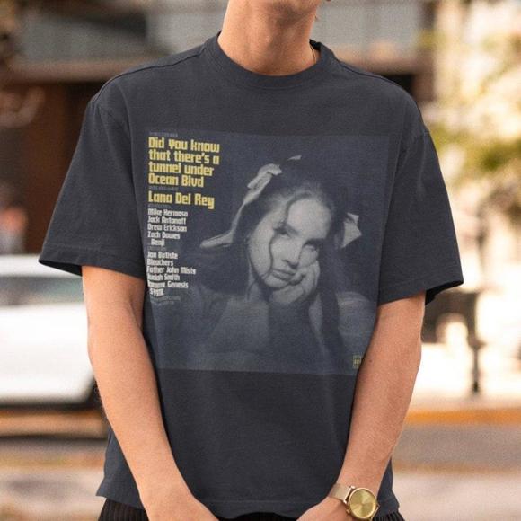Lana Del Rey Shirt Band Gift For Fans - Picture 1 of 4